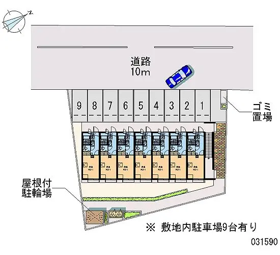 ★手数料０円★安城市安城町　月極駐車場（LP）